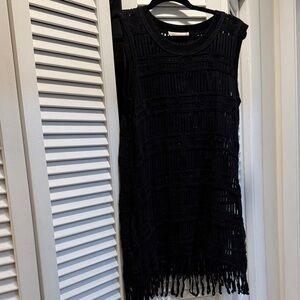 Black coverup Dress